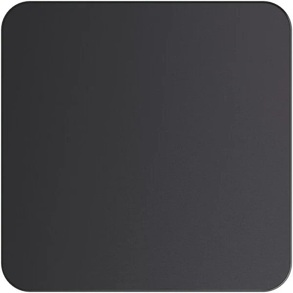 24'' x 24" Square Table Top with Reversible Black or Cherry Laminate