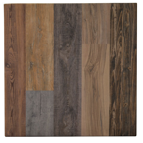 Outdoor / Indoor High-Density Composite Table Tops in Antique Rustic White