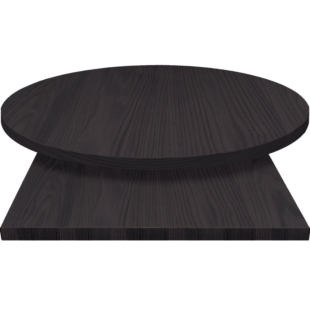 Custom Wood Veneer Table Tops Made To Order in Boardwalk Stain