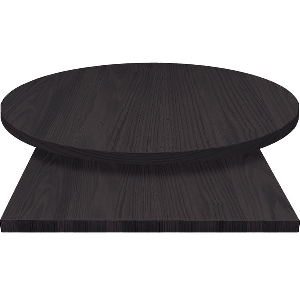 Custom Wood Veneer Table Tops Made To Order in Boardwalk Stain