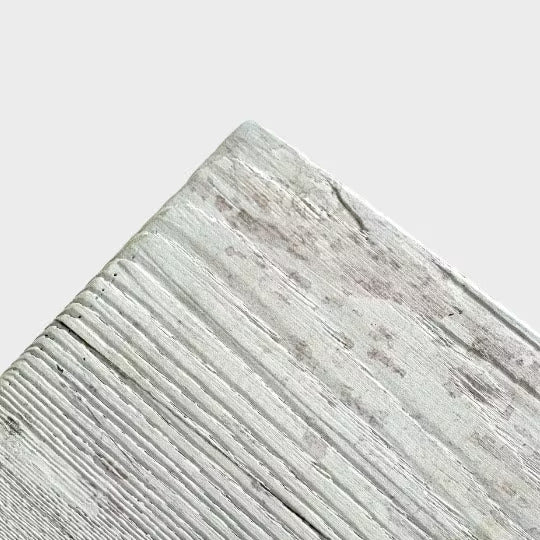 Outdoor / Indoor High-Density Composite Table Tops in Antique Rustic White)