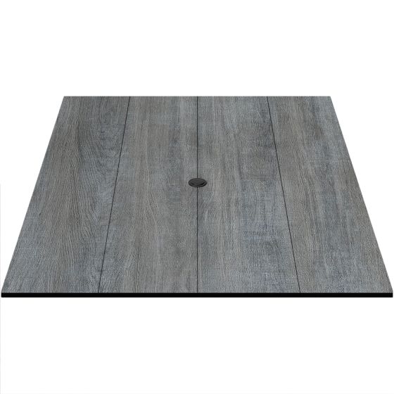 COMPCOR Quick Ship Indoor/Outdoor Table Tops – Weathered Pewter