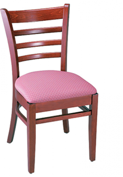 Wood Ladder Back Chair & Matching Barstool # G413/G912   <span style="color: #ff8000;" data-mce-fragment="1" data-mce-style="color: #ff8000;">  5 Frame Colors</span>