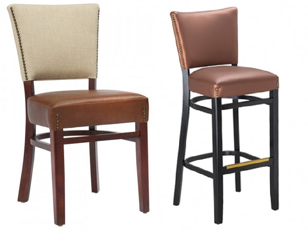 Wood Chair & Matching Barstool #G426/G926