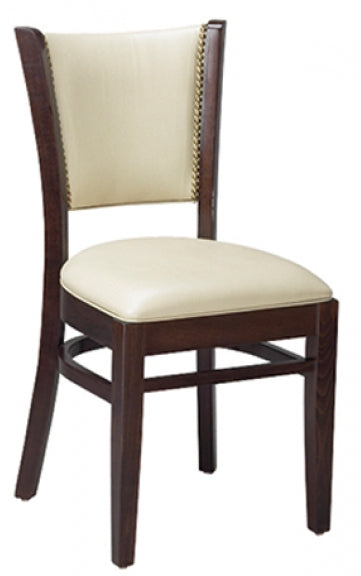 Wood Fully Upholstered Chair & Matching Barstool ...#G432/G932 <span style="color: #ff8000;">6 Frame Colors</span>