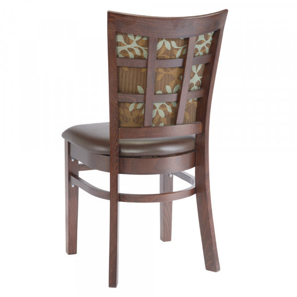 Wood Window Back Chair & Matching Barstool #G450/G950 <br><span style="color: #ff8000;">5 Frame Colors