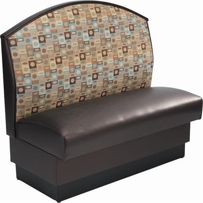 Fan Back Upholstered Booth #AT-FB - Restaurant Chairs Direct.COM