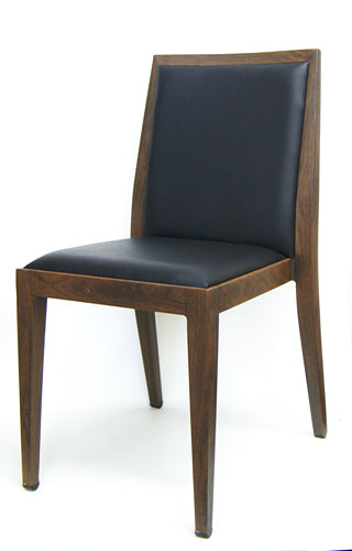 #5 Aluminum Faux-Wood Walnut Frame - Restaurant Chairs Direct.COM