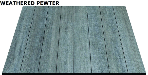 Compcor Weathered Pewter Indoor/Outdoor Table Tops