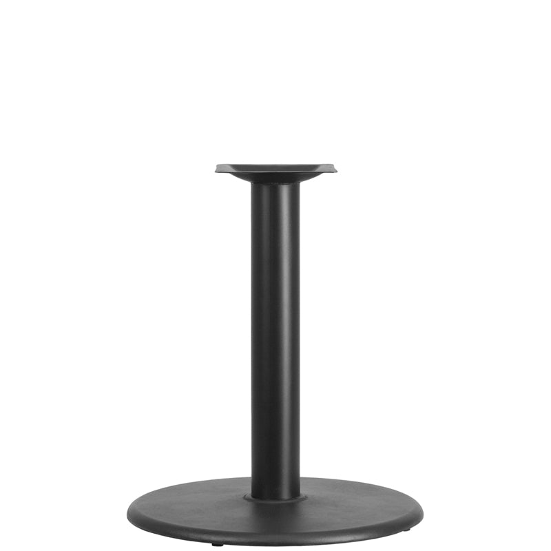 24'' Round Restaurant Table Base with 4'' Dia. Table Height Column #TB-24R-4 - Restaurant Chairs Direct.COM
