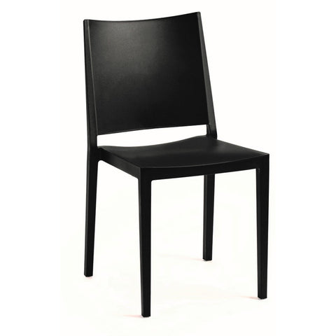 Outdoor -  Indoor Resin Chair #G247 Black