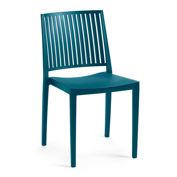 Outdoor -  Indoor Resin Chair #G249 Teal