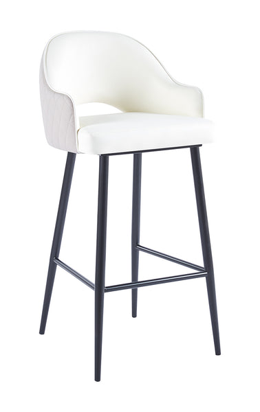 Upholstered Chair #34-White