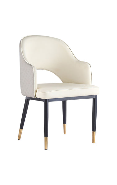 Upholstered Barstool #34-BS White