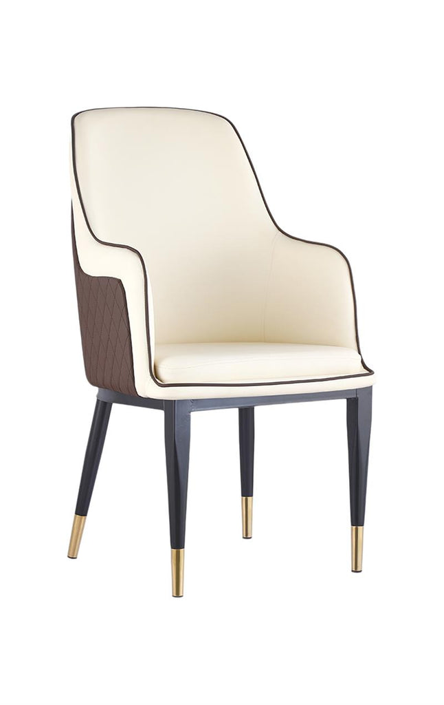 Upholstered Chair #35-White