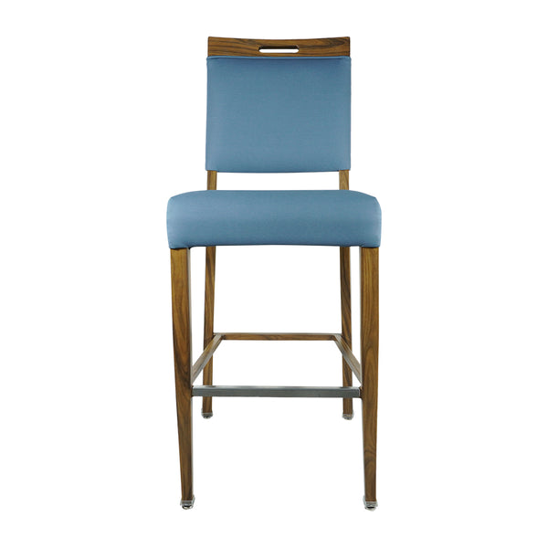 #842 Upholstered Metal Frame Barstool Available with many frame and upholstery colors