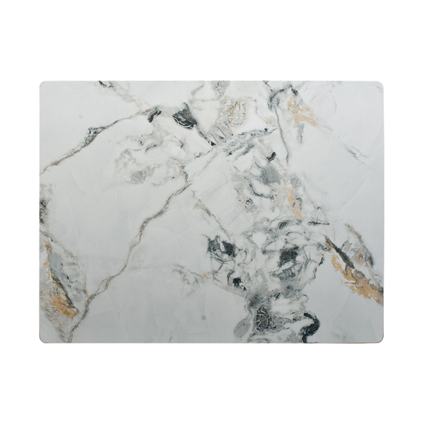 Sintered Stone Indoor Outdoor Table Tops 36" x 36" x 7/8" E-SS36-Glossy White Marble