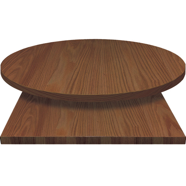 Custom Wood Veneer Table Tops Made To Order in American Walnut Stain