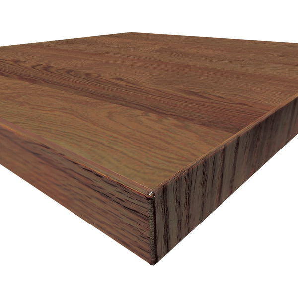 Custom Wood Veneer Table Tops Made To Order in American Walnut Stain