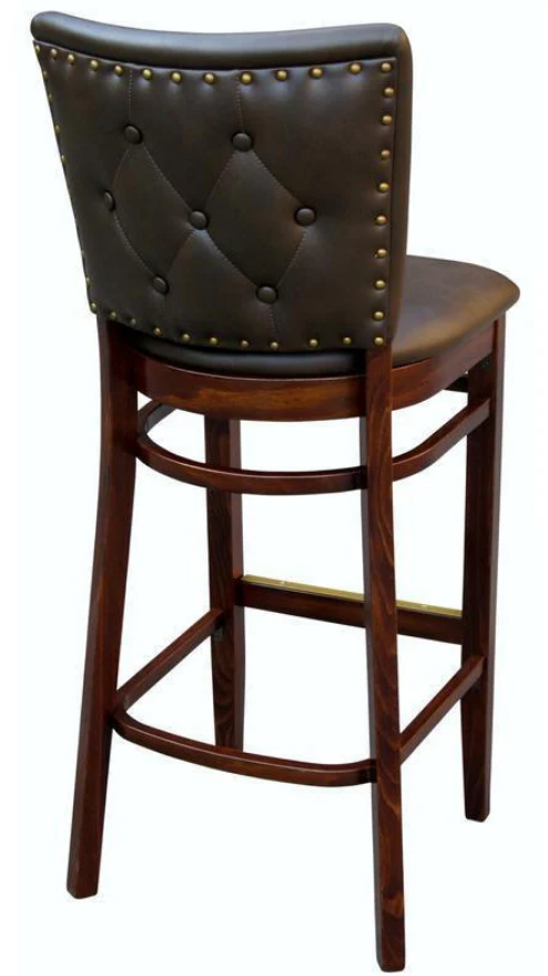 Quincy Tufted Back Bar Stool