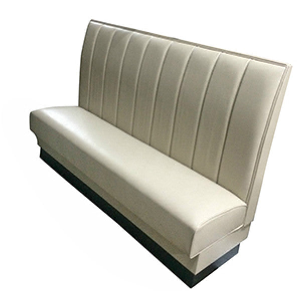 Fully Upholstered Booth with Vertical Channel Back  #GVS