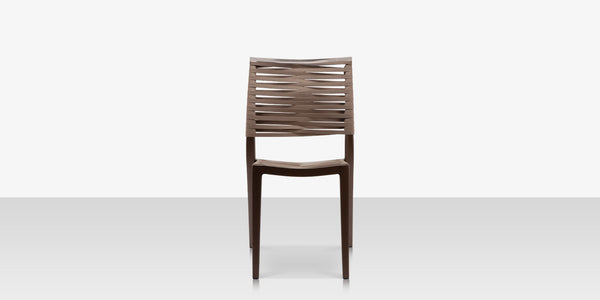 Chloe Rope Style Outdoor Dining Chair <span style="color: #ff8000;" data-mce-style="color: #ff8000;">Bronze or Pewter</span>
