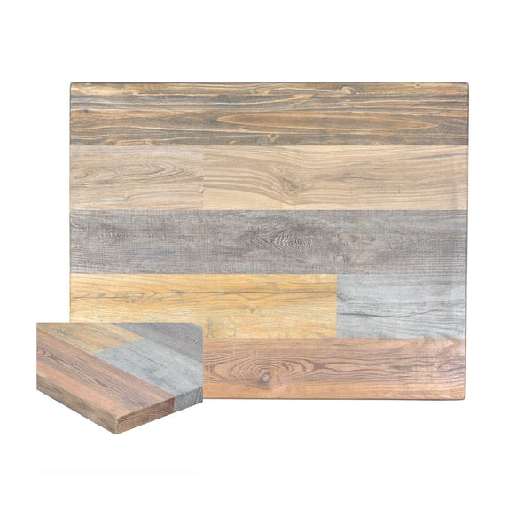 Outdoor / Indoor Synthetic Barn Plank Table Tops