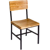 Chattanooga Dining Chair - Black Powder Coat Frame - Restaurant Chairs Direct.COM