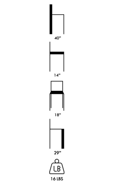 Black Steel Frame Bar Stool with Brown Vinyl Bucket Seat