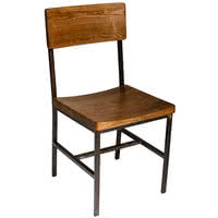 Chattanooga Bar Stool - Clear Coat Frame - Restaurant Chairs Direct.COM