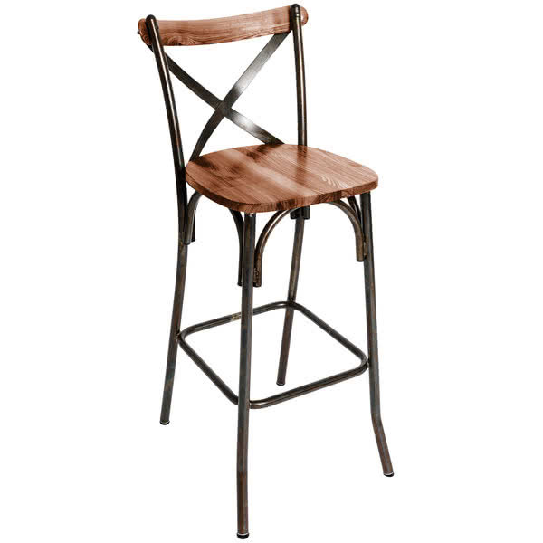 Philly Side Chair - Clear Coat Frame - Restaurant Chairs Direct.COM