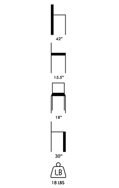 Indoor Metal Frame Bar Stool w/ Woodgrain Legs & Brown Channeled Bucket Seat