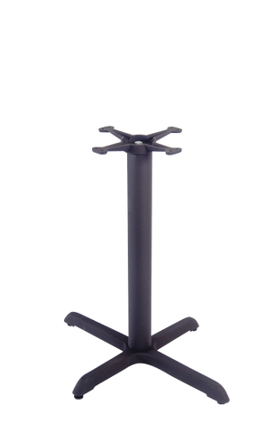24" x 30"  3-Piece Cross Leg Table Base- Indoor Standard Dining Ht. #T2430-3 - Restaurant Chairs Direct.COM