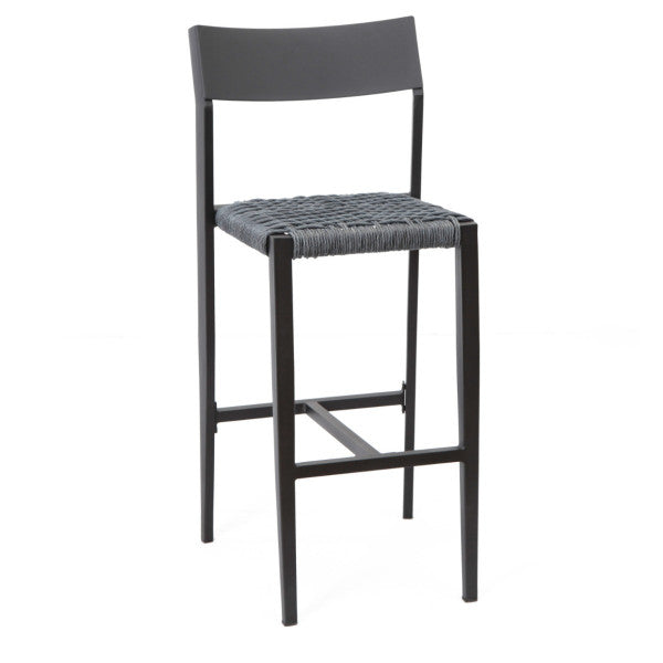Outdoor/Indoor Aluminum Bar Stool with Polyester Fabric #G-922BS