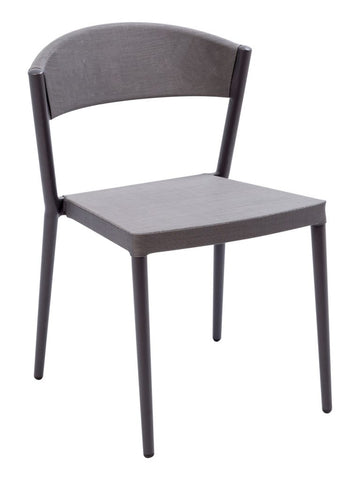 Florida Seating ELEMENTS Table Tops and TEX-01S Outdoor Aluminum Chair