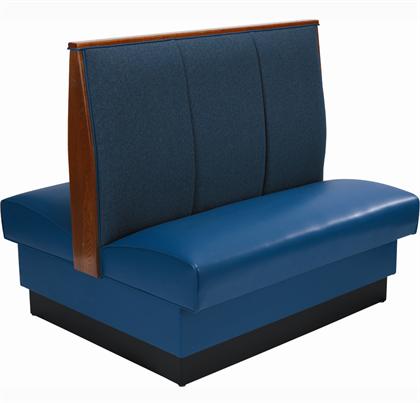 Fully Upholstered Booth with 3-Channel Vertical Back AT-3 - Restaurant Chairs Direct.COM