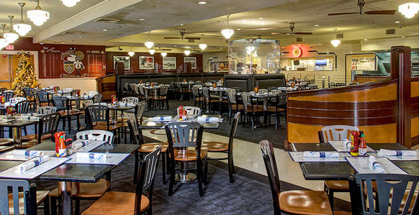 Art Marble Furniture Q409 24" x 30" Blue Galaxy Quartz Tabletop - Restaurant Chairs Direct.COM