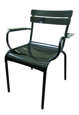 NEWPORT OUTDOOR METAL DINING ARMCHAIR - Restaurant Chairs Direct.COM