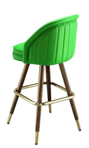King Bar Stool w/Channeled Outside Back #7050