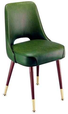 3502 RS Club Chair with cut-out back