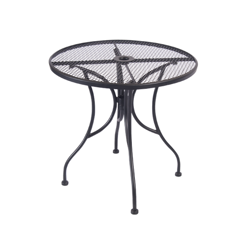 Wrought Iron Style Outdoor Table 24" Round - Restaurant Chairs Direct.COM