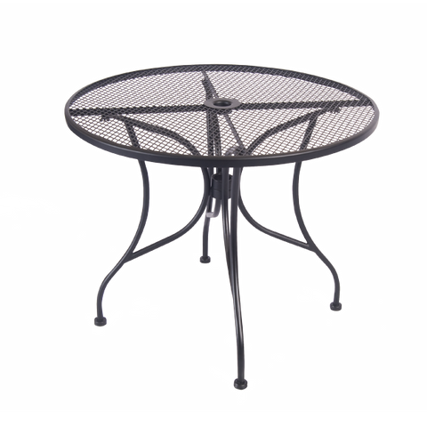 Wrought Iron Style Outdoor Table 36" Round - Restaurant Chairs Direct.COM