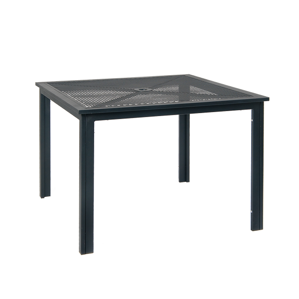 Wrought Iron Style Outdoor Table 36" Square - Restaurant Chairs Direct.COM