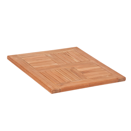 Outdoor/Indoor 30” Square TEAK Table Top  #E-OW3030