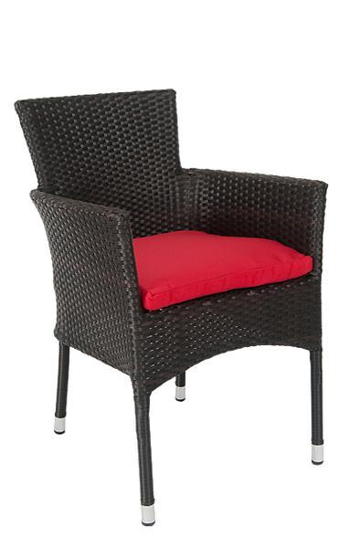 Aluminum Synthetic Wicker Dining Chair #E89 - Restaurant Chairs Direct.COM