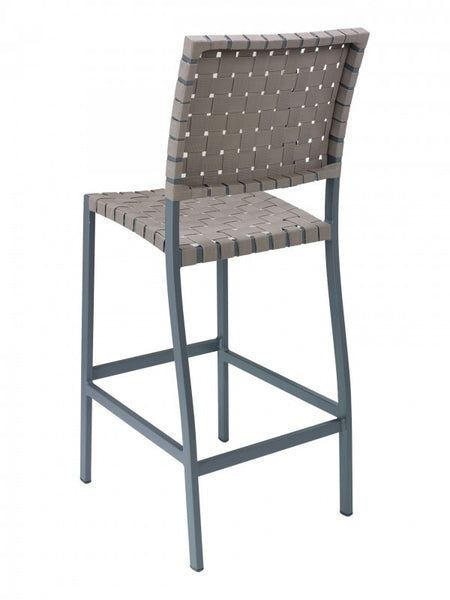 Outdoor Aluminum Frame Bar Stool with Mesh Seat & Back F580S - Restaurant Chairs Direct.COM