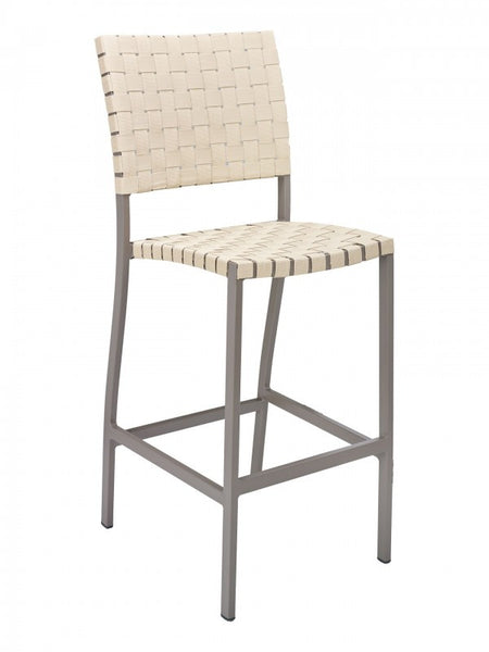 Outdoor Aluminum Frame Bar Stool with Mesh Seat & Back F580S - Restaurant Chairs Direct.COM