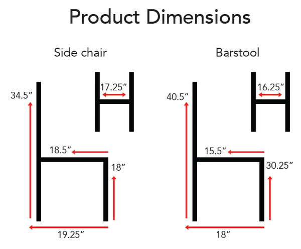 Chattanooga Dining Chair - Clear Coat Frame - Restaurant Chairs Direct.COM
