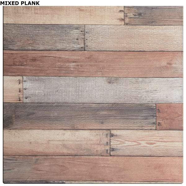 Outdoor/Indoor Table Tops LTS Series - Mixed Plank