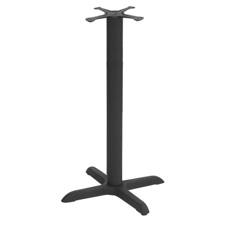 OUTDOOR 22'' x 22'' Restaurant Cross Leg Table Base BAR HEIGHT #E-OB2222
